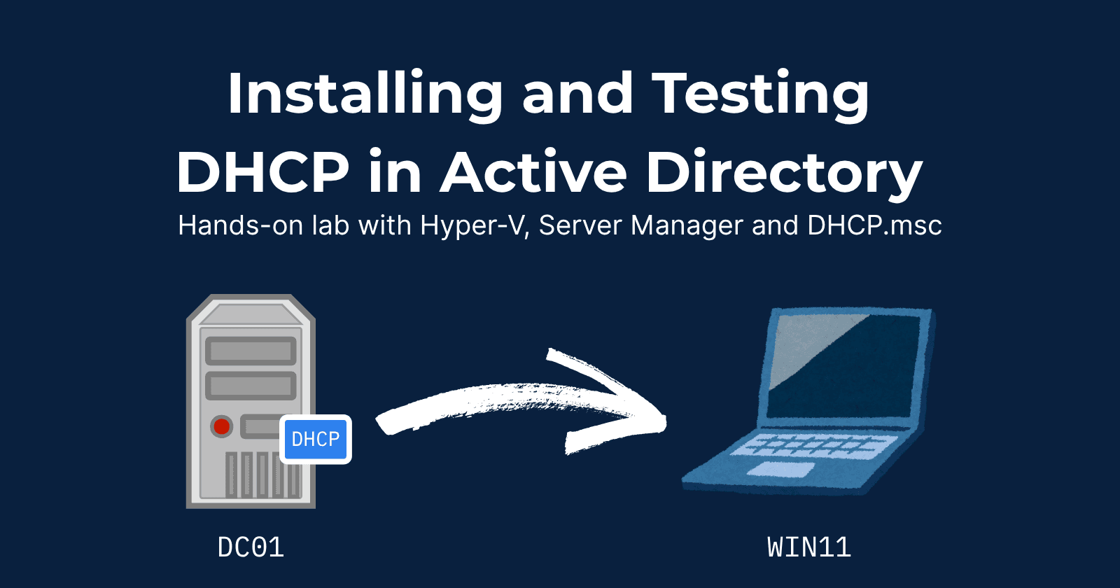 Active Directory - Installing DHCP Server Role